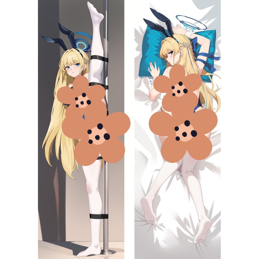 Blue Archive Asuma Toki อะนิเมะ Dakimakura ปลอกหมอนพิมพ์สองด้านที่กําหนดเอง