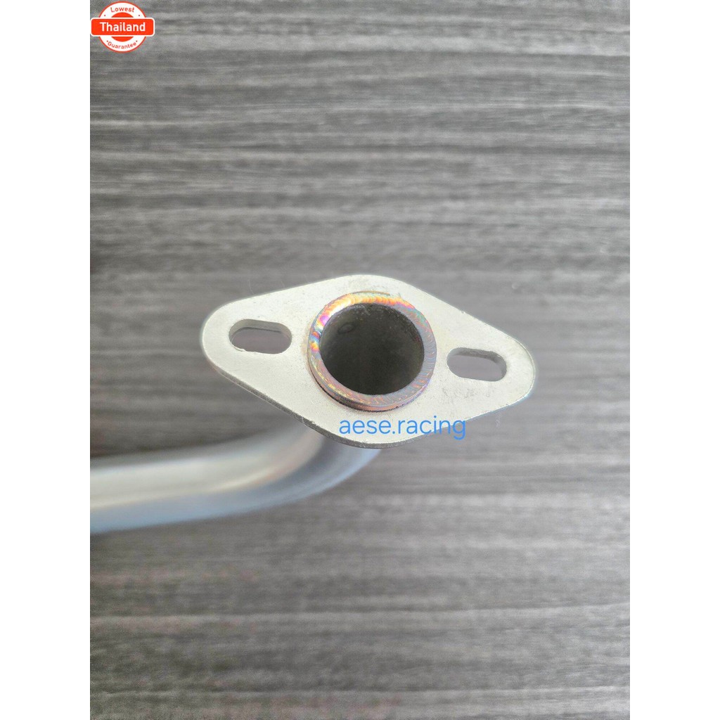 คอท่อ W125/R/S/iังลม year2000-11  งานสแตนเลส