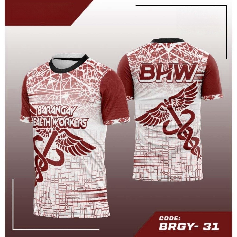 BHW เสื้อยืดสําหรับผู้ชายและผู้หญิงแฟชั่นลําลองเสื้อยืดแขนสั้นเสื้อยืดไล่ระดับTC-A1980
