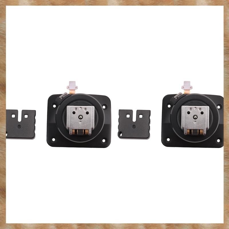 [KYG] 2 ชิ้นสําหรับ 804-V1S แฟลชอัพเกรดรุ่นโลหะอุปกรณ์เสริมฐานรองเท้าร้อนกล้อง V1-S