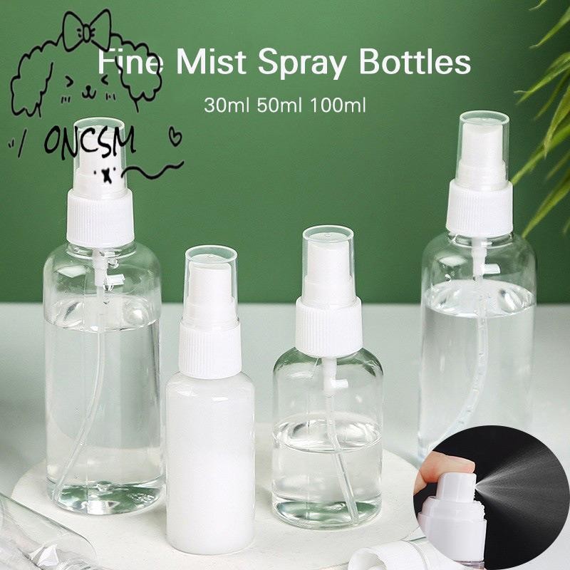 ขวดสเปรย์แอลกอฮอล์รีฟิลขนาด 30 มล. 50 มล. 100 มล. - ขวดรดน้ําหมอกละเอียดแบบพกพาสําหรับแต่งหน้าท่องเที่ยว