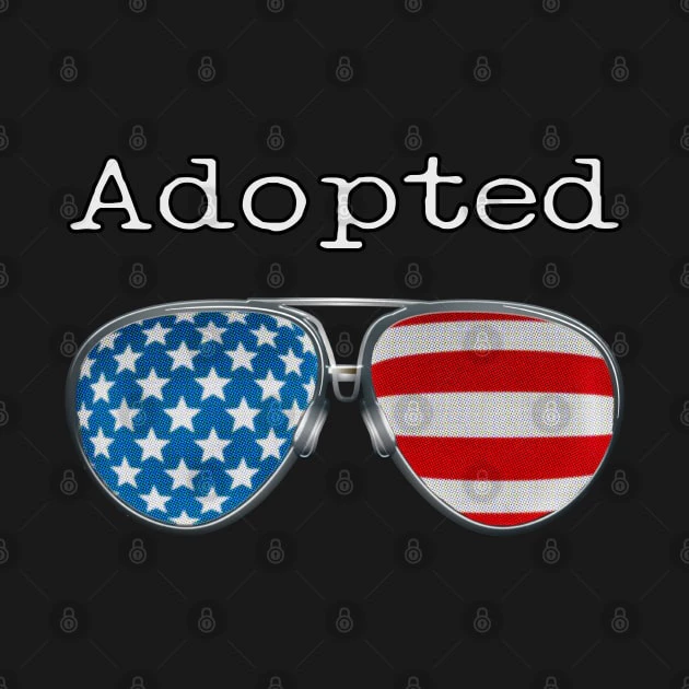 เสื้อยืด Vintage USA PILOT GLASSES ADOPTED thumbnail 9