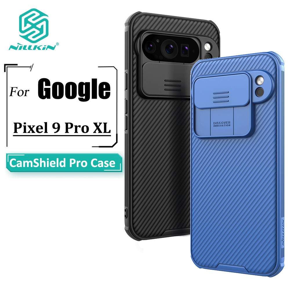 Nillkin CamShield Pro เคสโทรศัพท์สําหรับ Google Pixel 9 Pro XL กรณีกล้อง Slider ป้องกัน Hard PC กันกระแทกปกหลัง