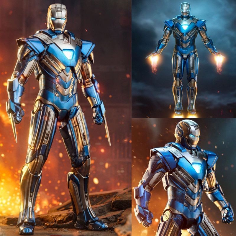 【OMG】 zd toys ironman zd toys iron man mark 85 zd toys ironman led zd toys iron man mk39 หุ่นยนต์ของ