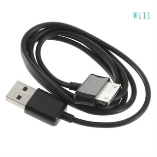 จะสายไฟ USB ชาร์จ Sync-สายเคเบิลข้อมูลสําหรับ Tab P3100 P3110 GT-P5100
