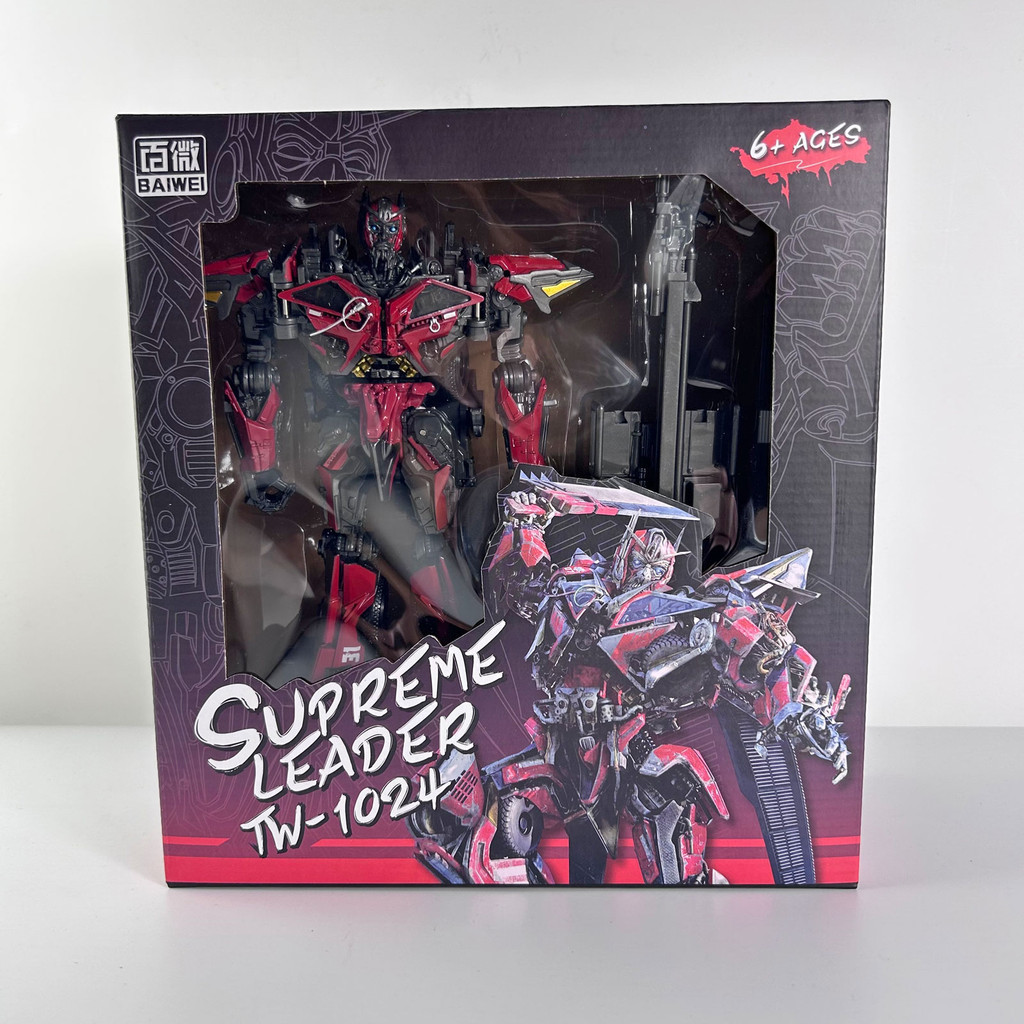 Baiwei TW1024 Transformation ของเล่น Sentinel Prime SS61 Fire เครื่องยนต์รถบรรทุก Autobot รุ่น Action Figure หุ่นยนต์เปลี่ยนรูป