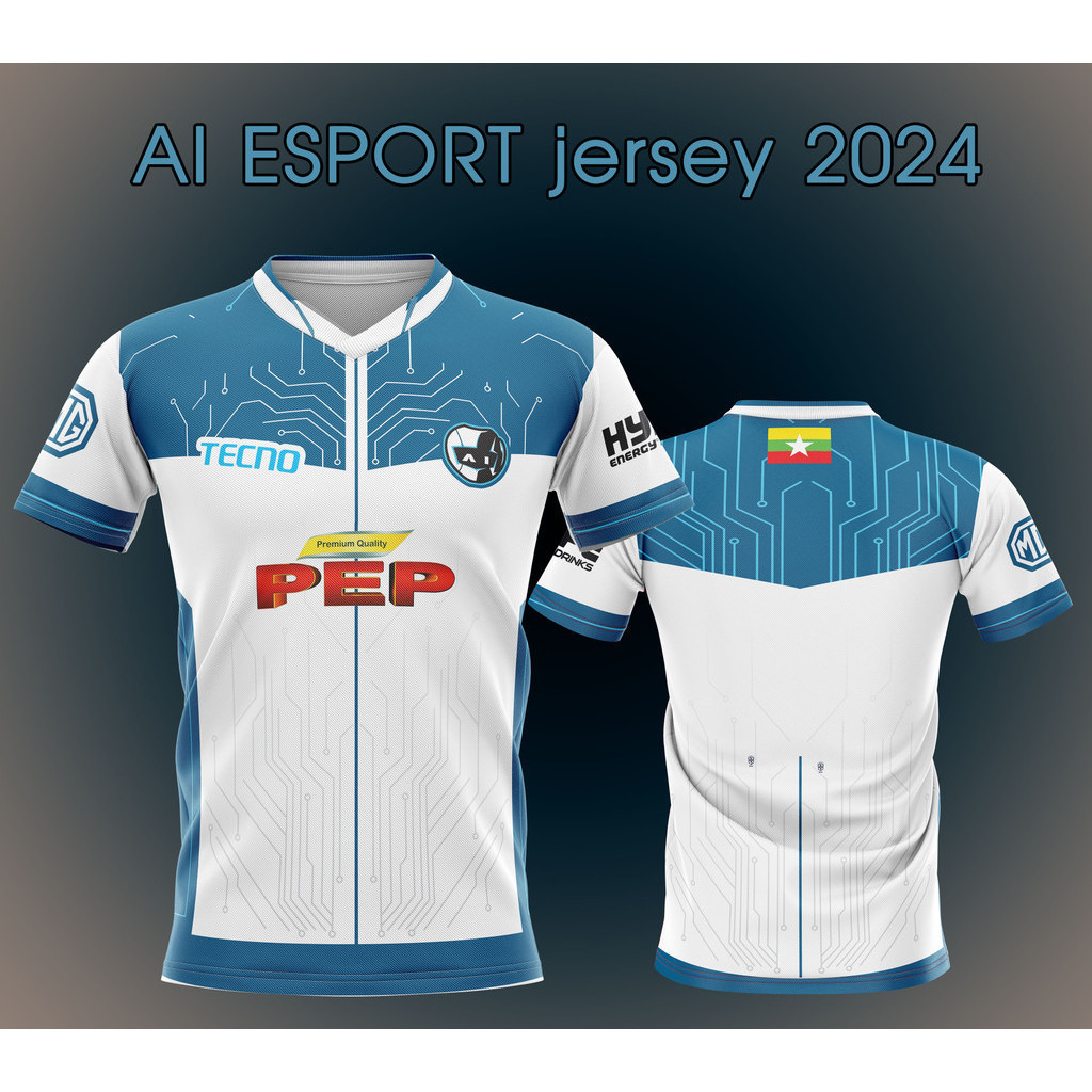 esport jersey mobile legend team AI Esports 2024