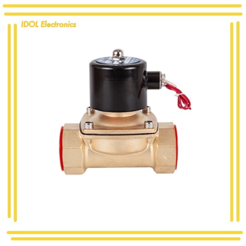 ราคาถูก! 2W250-25 1” , 2W400-40 1.5” , 2W500-50 2”โซลินอยด์ ทองเหลือง อย่างดี วาวส์สวิตซ์