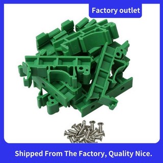 20 ชิ้น DRG-01 PCB สําหรับ DIN 35 Rail Mount ติดตั้งอะแดปเตอร์รองรับแผงวงจรยึด Carrier คลิปตัวเชื่อมต่อทนทาน