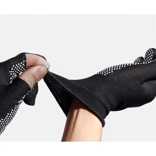 ถุงมือกันลื่น 1 คู่ มีปุ่มกันลื่นที่ฝ่ามือ ระบายอากาศได้ดี ใส่ได้ทั้ง ผู้ชาย ผู้หญิง ร้านไทยพร้อมส่ง
