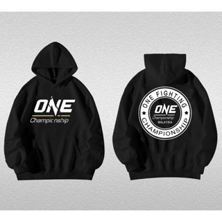 Newเสื้อสื้ฮู้ดแขนยาวอ ฮู้ Unisex One championship แบบกําหนด…