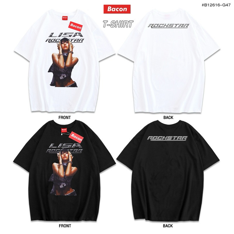 【HOT】เสื้อโอเวอร์ไซส์ LISA ROCKSTAR.