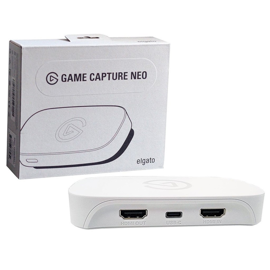 Elgato Game Capture Neo (10GBI9901) USB External Capture Card - HDMI 1080p60