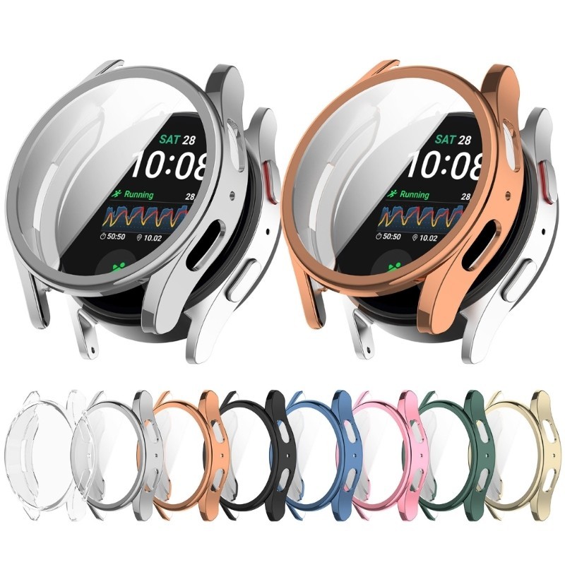 Camp Full Coverage TPU Case Shock-resistant Watch Bumper Skin สําหรับนาฬิกา 7 44 มม.Smartwatch Prote