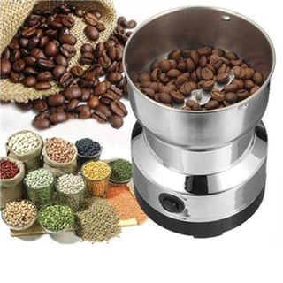 เครื่องบดอัตโนมัติสำหรับบ้าน,แฟชั่นที่เรียบง่ายและทนทานกาแฟเมล็ดผสมยาสมุนไพรจีน,เครื่องบดไฟฟ้าแบบพกพาขนาดเล็กสแตนเลส