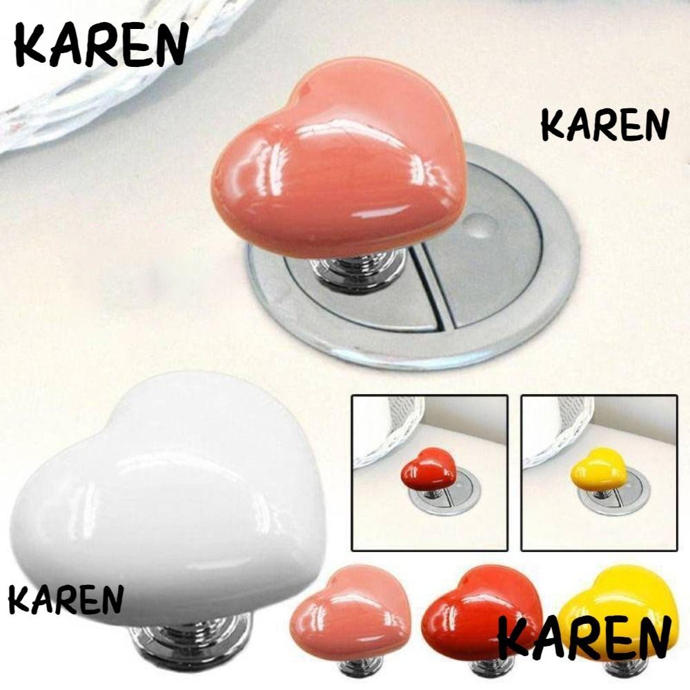 ปุ่มถังส้วมรูปหัวใจของขวา, ปุ่มฟลัชห้องน้ําสากลพลาสติก, ปุ่มลิ้นชักตู้ประหยัดแรงงานที่สร้างสรรค์ห้องน้ํา