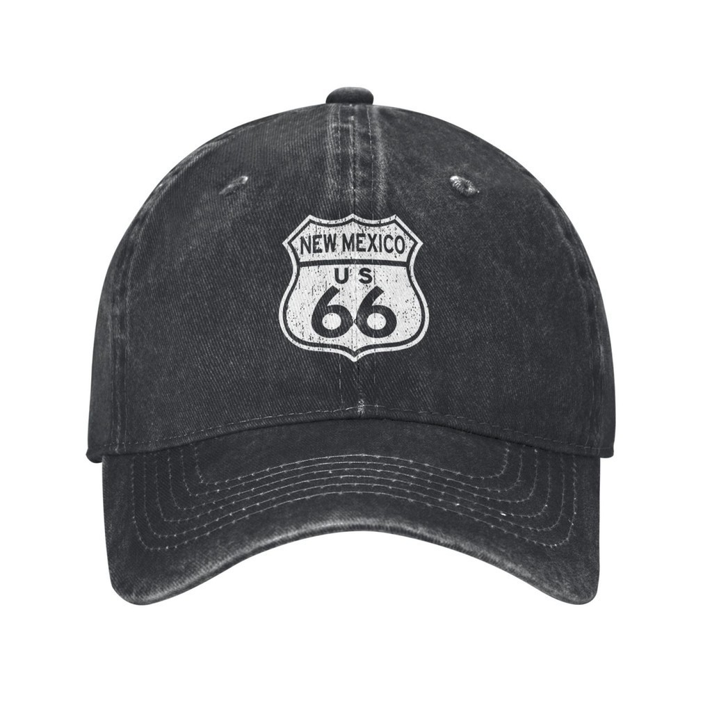 New Mexico Vintage Distressed Route 66Personality Cotton Soft Baseball caps