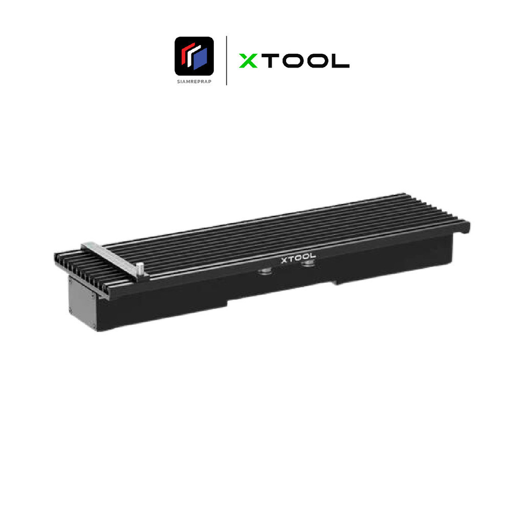 xTool แกน Slide เพิ่มความยาว ช่วยให้ทำงานได้หลากหลายมากขึ้น เพื่มพื้นที่ ขึ้นมา 4 เท่า มาพร้อมตัวจับ ล็อคชิ้นงาน