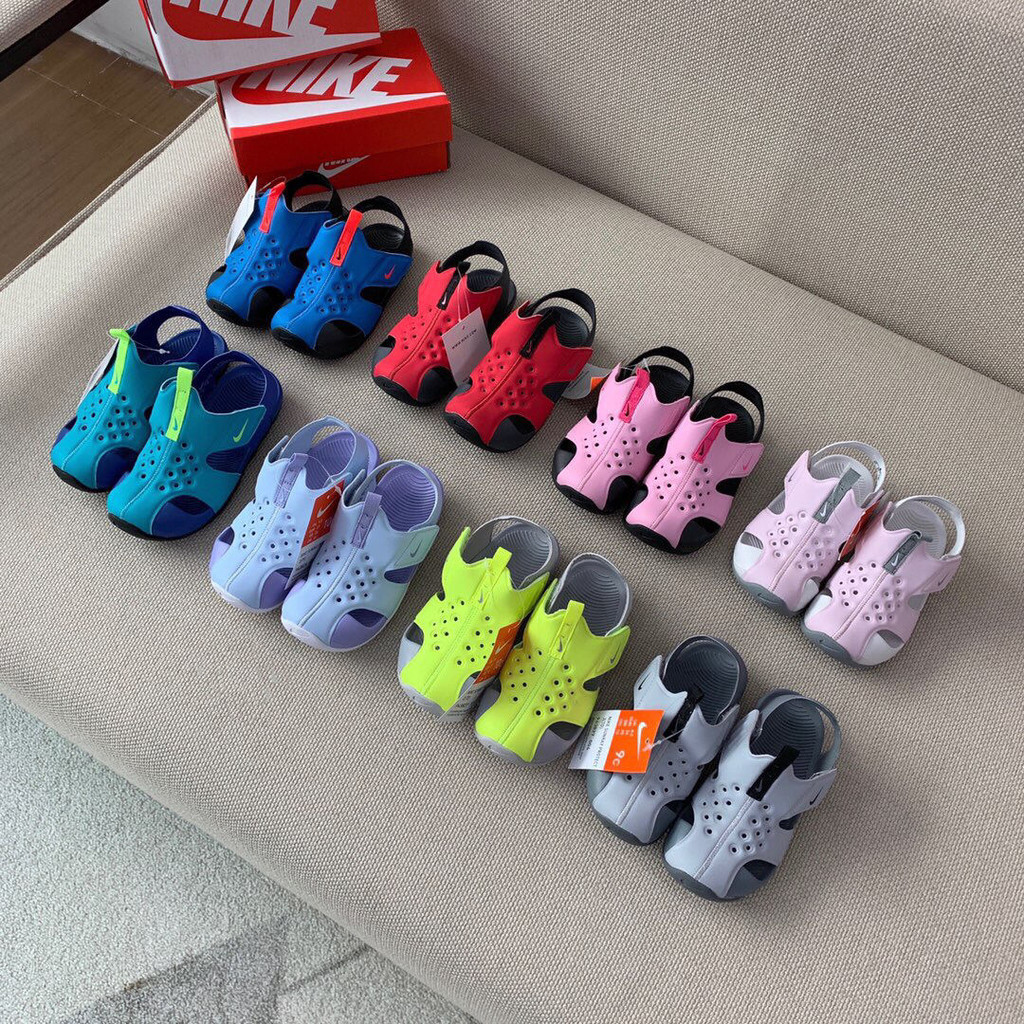 KID SHOE รองเท้าแตะเด็กรุ่นใหม่หัวเข็มขัดวิเศษรองเท้าชายหาดกันลื่นพื้นนิ่ม