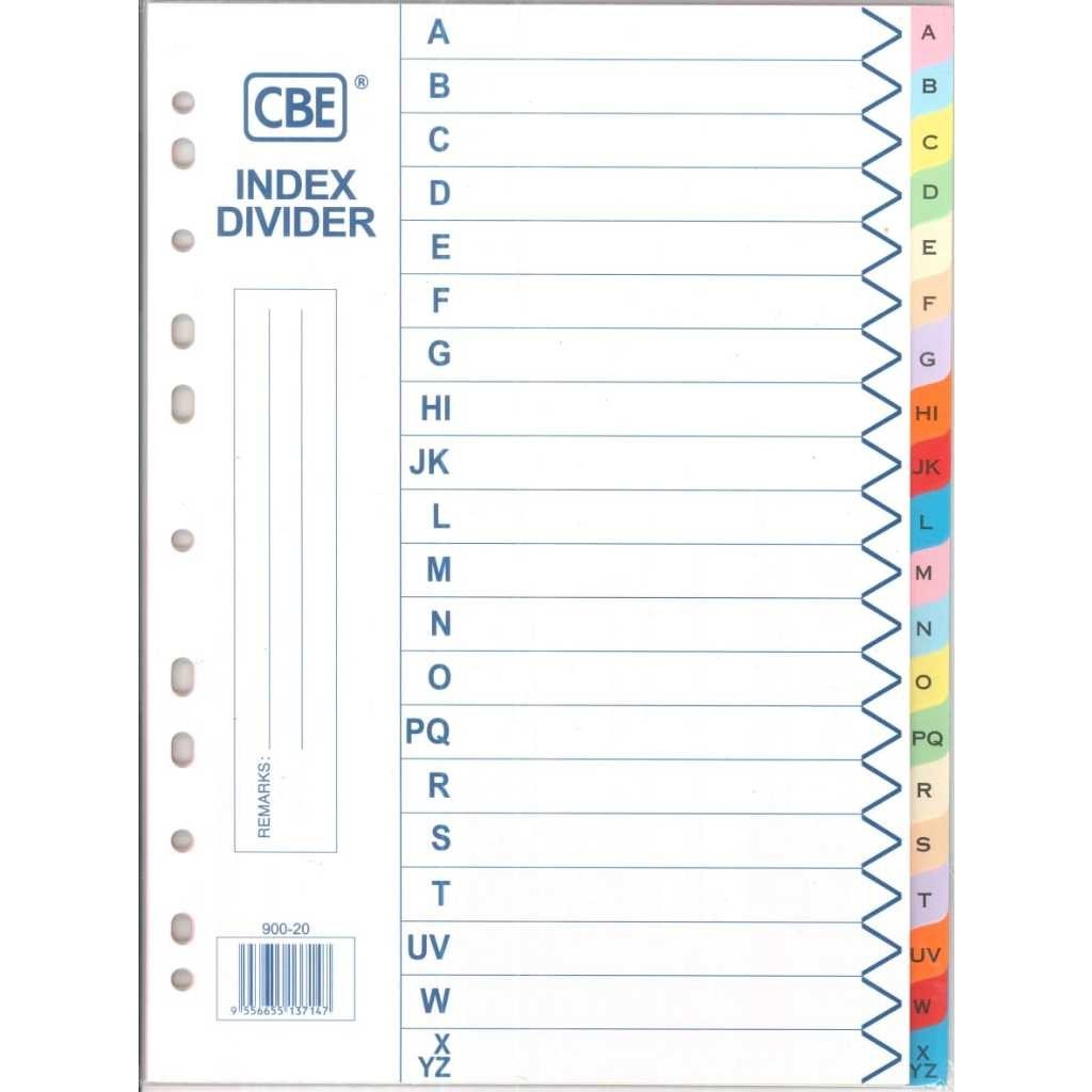 CBE 900-20 INDEX DIVIDER AZ