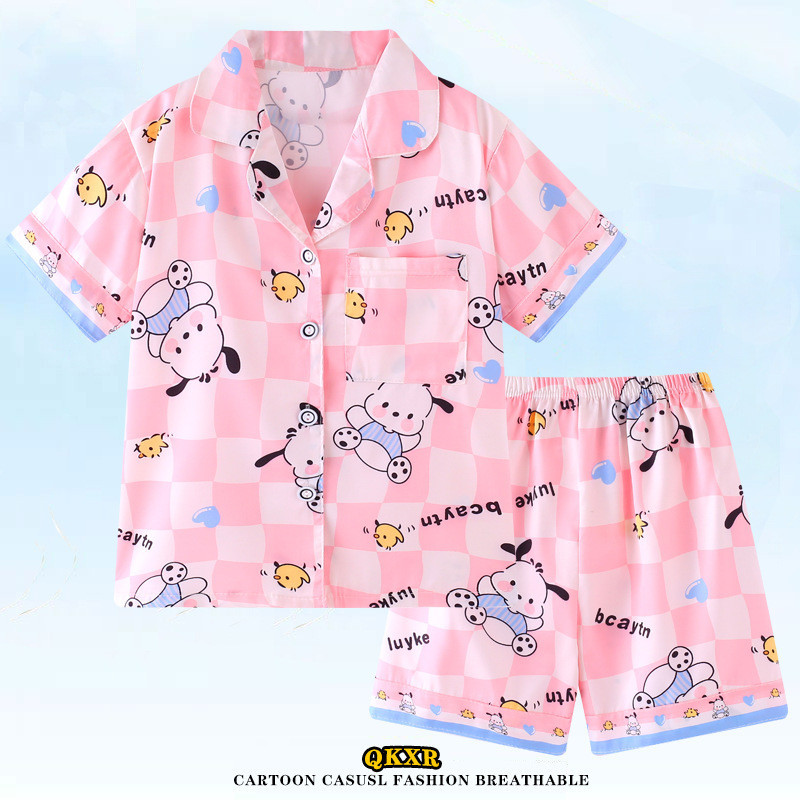 ดาวเดียวกัน 2024 ใหม่เด็กชายและหญิงกางเกงขาสั้นชุดนอน – บ้านเด็กแต่งตัวของขวัญวันเกิด
