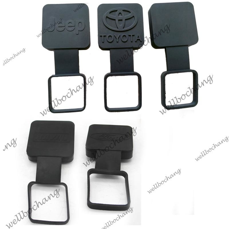 New Rubber Trailer Hitch Receiver Cover For Haval JEEP Toyota และรุ่นอื่นๆ