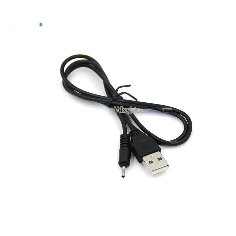 Dc2.0m 2 มม.พอร์ตเล็กหัวเล็ก NOKIA Universal USB สายชาร์จตรงสายยาว 70 ซม.เส้นผ่านศูนย์กลางภายนอก: 2.8 มม.USB to DC2.0 มม.NOKIA พอร์ตเล็กสายไฟโทรศัพท์มือถือคอมพิวเตอร์ USB แจ็คแหล่งจ่ายไฟอุปกรณ์อื่นๆ สายไฟ