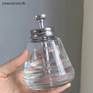 ^N^ 180ml Push Down Glass Empty Pump Dispenser สําหรับเล็บแต่งหน้า Remover ล้างขวด Liquid Cleanser Storag {T}
