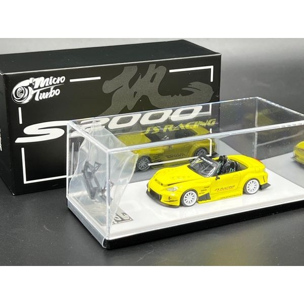 Micro Turbo 1/64  S2000 JS Racing. Metallic Yellow
