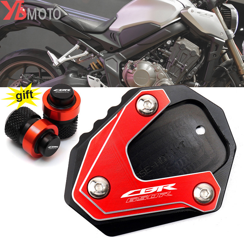 ใหม่สำหรับ HONDA CBR650R CB650R CB 650R CBR 650 R 2019-2023รถจักรยานยนต์อุปกรณ์เสริม Kickstand ขาตั้