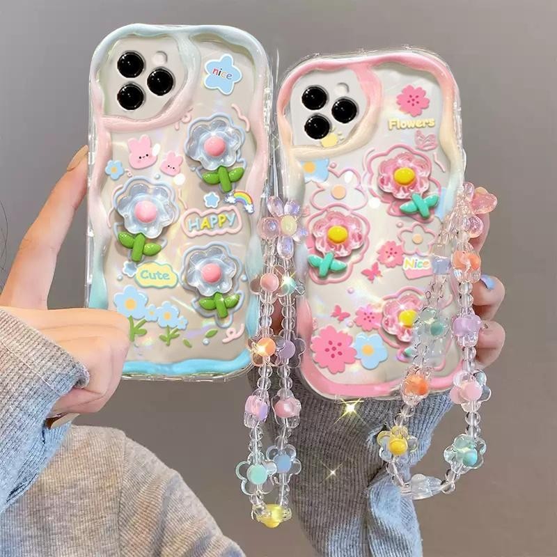 3d กระต่ายน่ารักหมีกบดอกไม้สําหรับ VIVO V27 V25 V23 Pro V40 V27E V21E V23E Y17S Y11 Y12S Y15S Y01 Y16 Y17 Y20 Y12A Y27S Y33S Y21 Y27T Y21 Y27T Y21