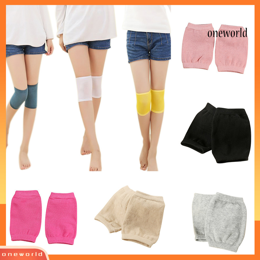 [ONE] All-match Thermal Knee Sleeve Knee Brace Pad Women Plain Leg Warmer Protector