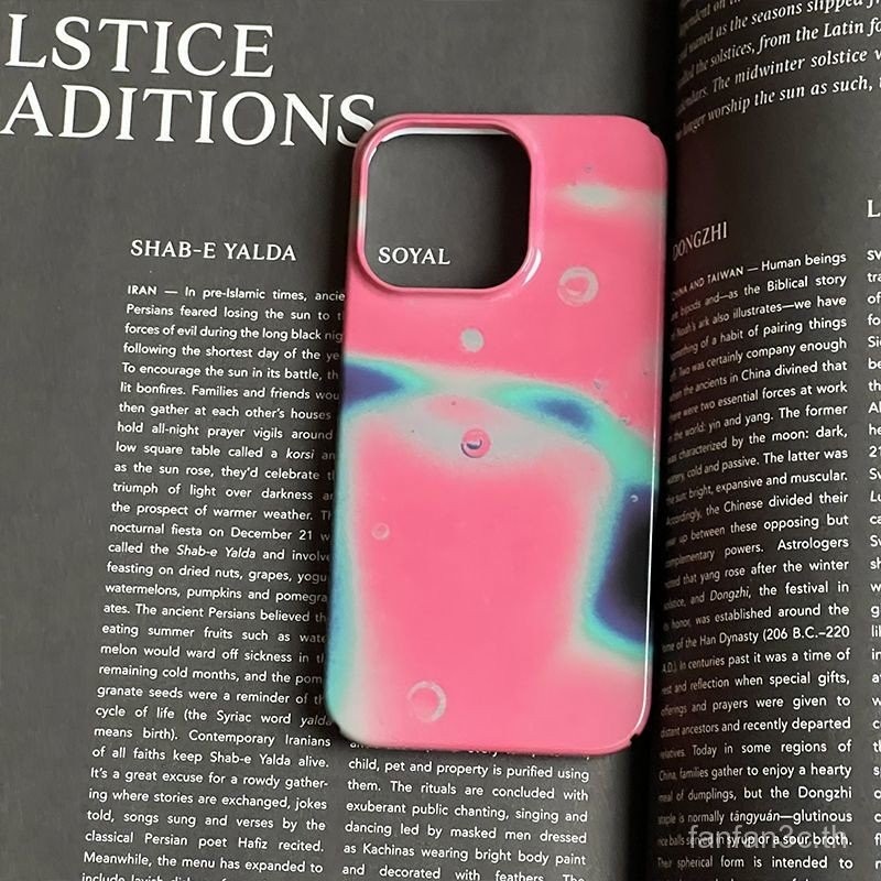 มิลเลนเนียมสาวฮอตเคลือบสีเคส iPhone เข้ากันได้กับ iPhone 15 13 12 11 PROMAX ป้องกัน xsmax 7/8PLUS กันกระแทก11 12 14 15 Pro เคสมือถือ XR XS เคสแข็ง13pro ttum