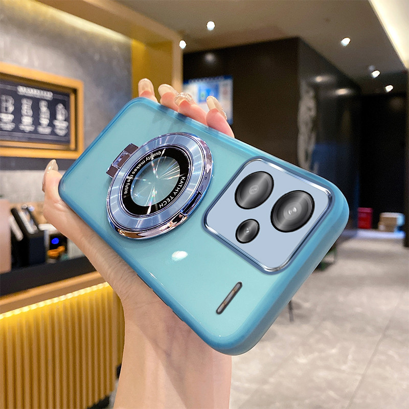 เคสแม่เหล็กสําหรับxiaomi Redmiหมายเหตุ 10 11s 12 12s 13 Pro Max Plus Note13pro Note12pro 4G 5Gกรณีพร้อมเลนส์ป้องกัน