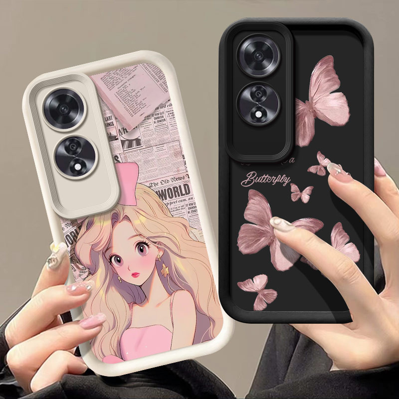 เคส OPPO A60 กรณีโทรศัพท์มือถือซิลิโคนนุ่มแฟชั่น LSTY