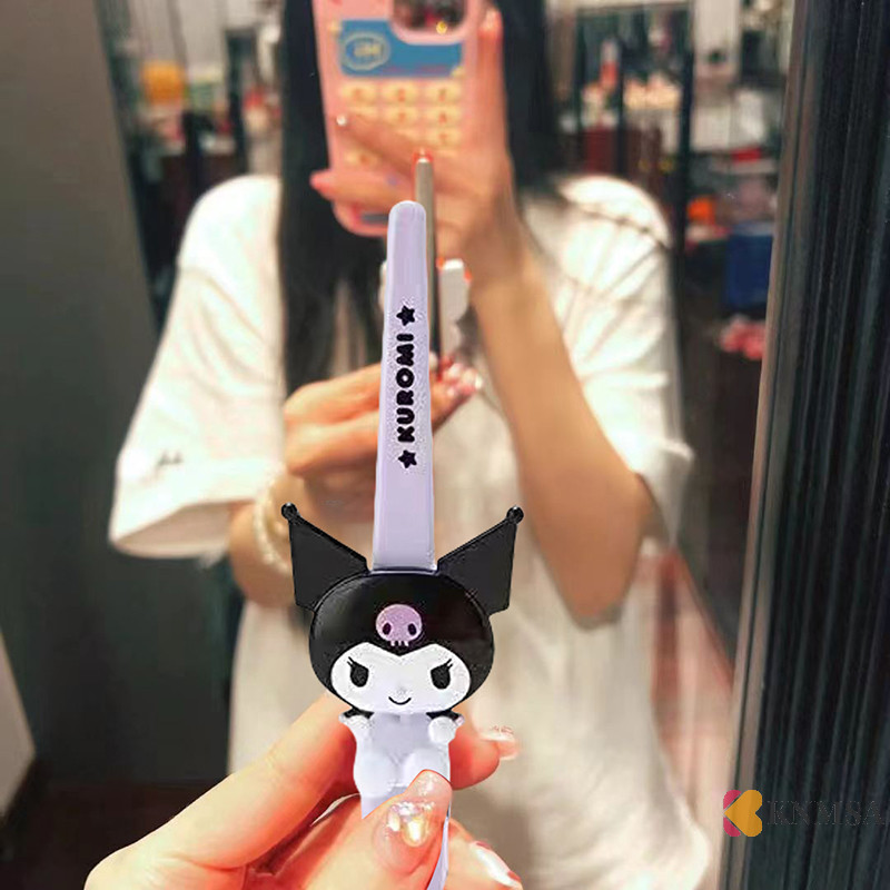 Knmsa] น่ารัก 3D โลโก้ Cinnamoroll Kuromi Melody Hairpin การ์ตูนสาวหัวใจอินเทรนด์อเนกประสงค์ตกแต่งคลิปผมสาวของขวัญอุปกรณ์เสริมผม ศนเดิมคอเต่า