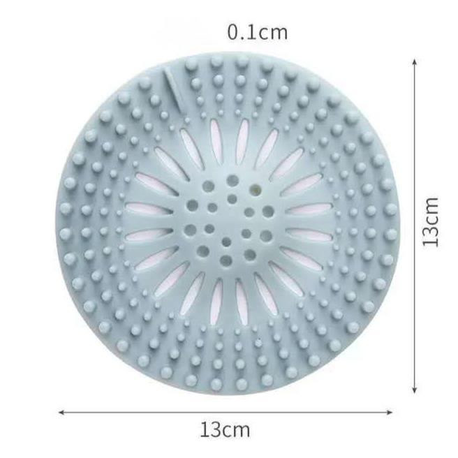 ซิลิโคนปิดฝาท่อระบายน้ำคละสี แผ่นกรองท่อระบายน้ำ ป้องกันการอุดตัน ฝาครอบยางปิดท่อระบายน้ำ - รูปที่ 4