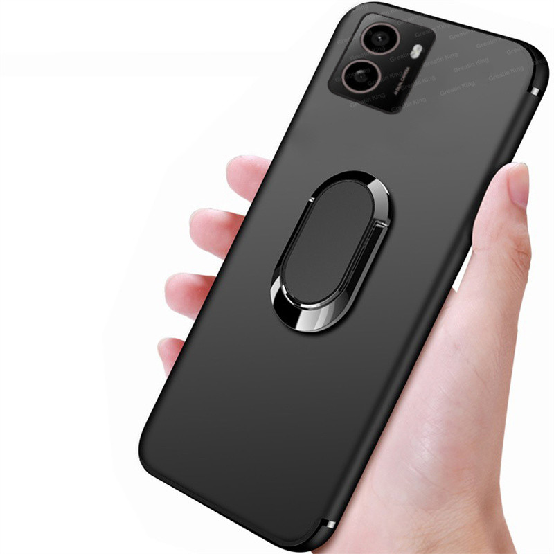 Hmd Pulse Pro/ HMD Pulse/ HMD Pulse+ เคสโทรศัพท์รถแม่เหล็กโลหะผู้ถือแหวนนิ้วเคส TPU แบบนุ่ม