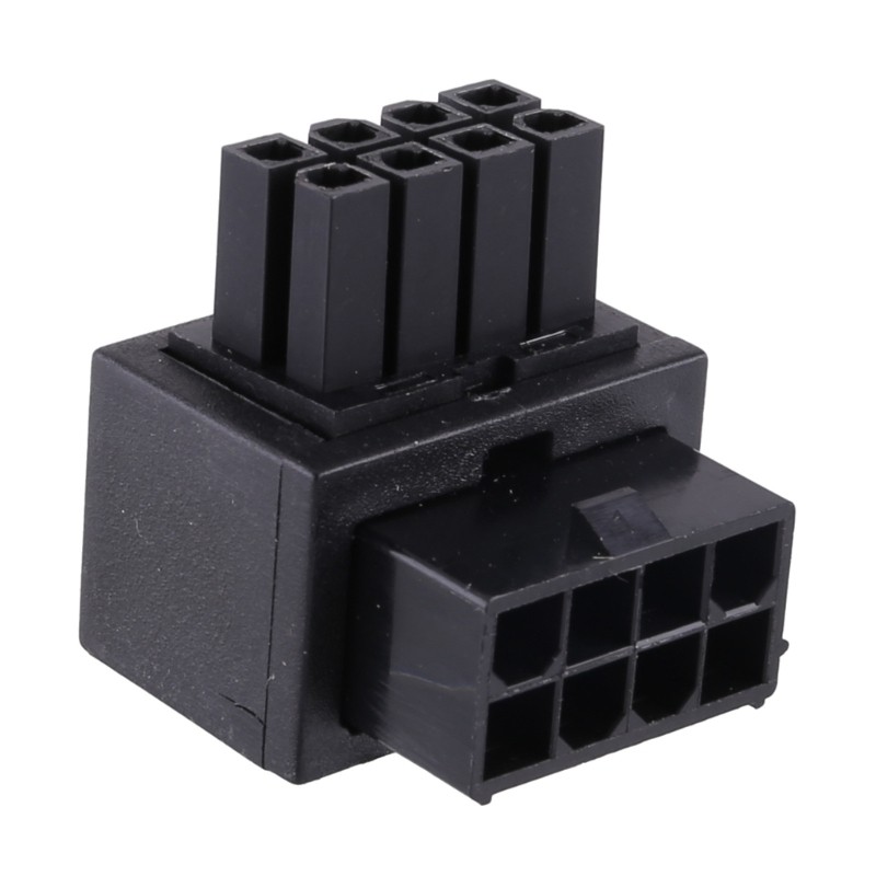 Addtoyou11 เมนบอร์ด CPU 8PIN Power Steering Connector 8pin Power Adapter CPU 8PIN 90 องศา