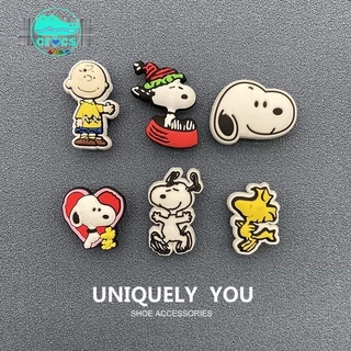 Cross Jibbilz charms shoe จระเข้ จิ๊บบี้cz เสน่ห์ หมาการ์ตูน และ สนูปปี้