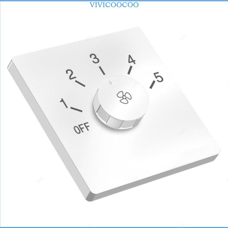 Vivi Speed Controller 86 ประเภท 5 เกียร์ปรับพัดลมปรับความเร็วสําหรับ Offices Club