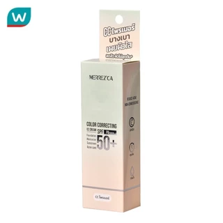 Merrez'Ca เมอร์เรซกา คัลเลอร์ คอลเลคติ้ง ซีซี ครีม SPF50+ PA+++ 20มล.