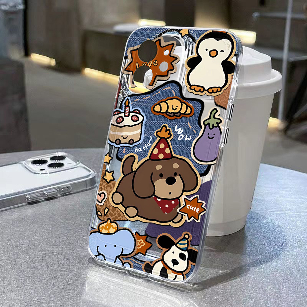 นุ่มใสเคส For Samsung A14 A55 5G A54 A05 A05s A15 A34 A22 A52s A35 A12 A03 A73 A04s A02 A23 A50s A71 S23 FE S24 Ultra