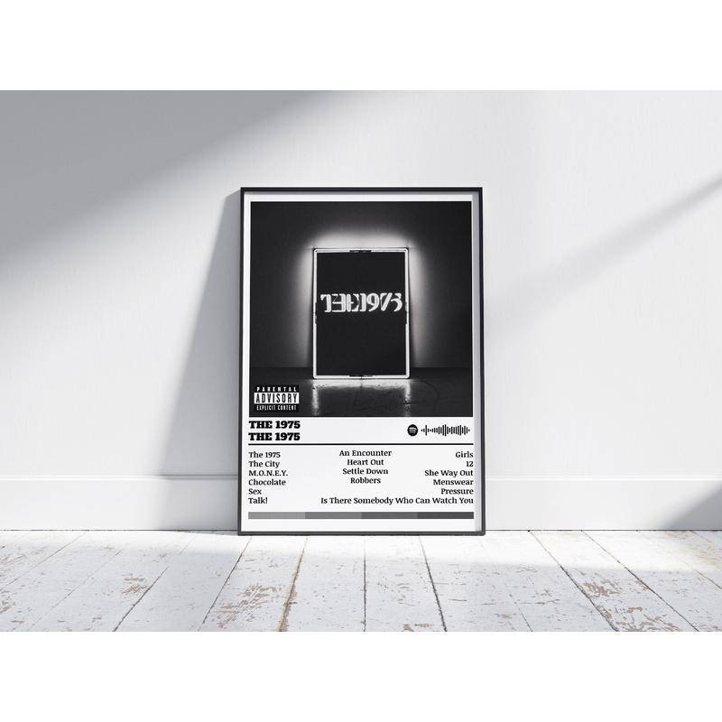 โปสเตอร์ 1975 The 1975 - ของขวัญเพลงมีสไตล์ไม่มีกรอบ Art Home Wall Decor โปสเตอร์ผ้าใบ