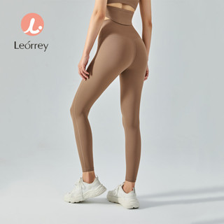 Leorrey-กางเกงโยคะ กำจัดริ้วรอยหน้าท้อง เอวสูงยกสะโพกสองด้าน