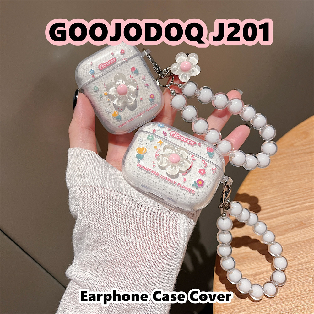 Fast Shipmentfor GOOJODOQ J201 เคสซิลิโคนอ่อนนุ่ม DIY สไตล์ฤดูร้อนหูฟังฝาครอบ