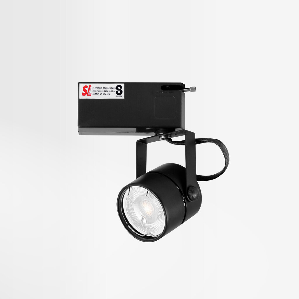 SL LIGHTING โคมติดราง SL-7-B-900A MR16X1 12V สีดำ