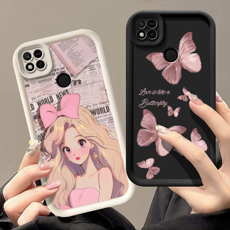 เคส Redmi 10c เคสโทรศัพท์แบบนุ่มสไตล์เยาวชนใหม่ KLQ1TY1