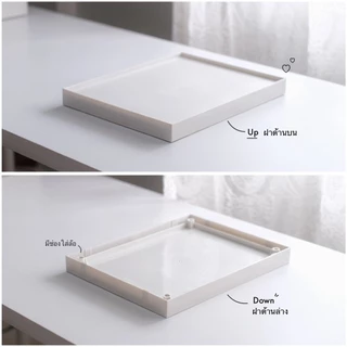 Omocha | (Wide 25 cm) File Box Office Storage Organizer กล่องอเนกประสงค์ กล่องใส่เอกสาร