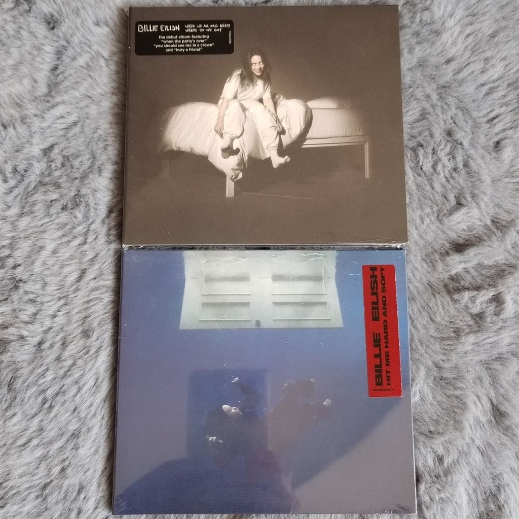 พร้อมส่ง Billie Eilish Billie Eilish CD Two Piece Package ประกอบด้วย 2024 อัลบั้ม Music Records